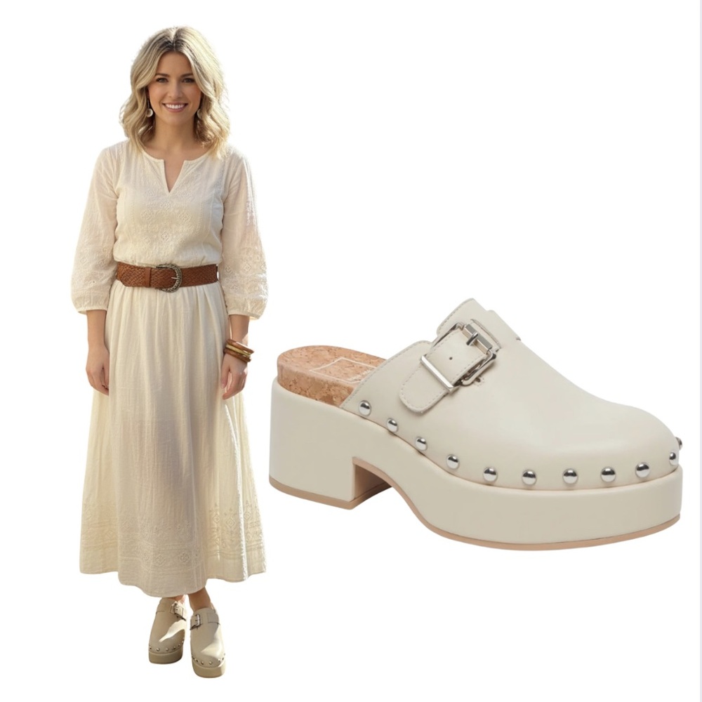 Dolce Vita Yeven Platform Mules – New with Box
Size: 7.5
